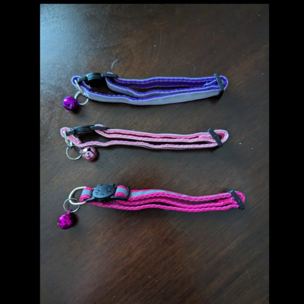 Cat Collar with Bells Lot